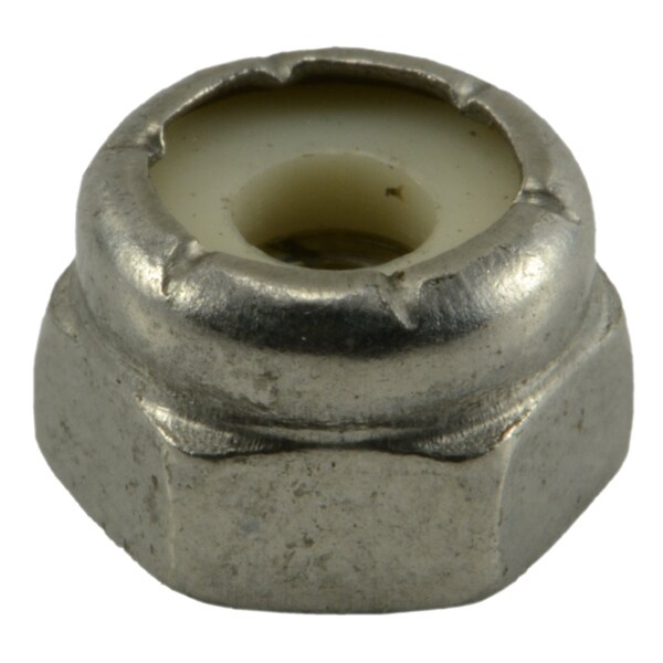 Midwest Fastener Nylon Insert Lock Nut, #8-32, 18-8 Stainless Steel, Not Graded, 25 PK 78982 - main